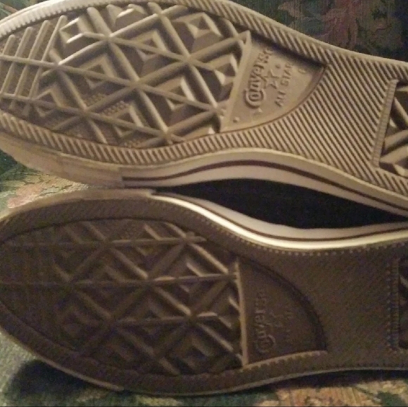 RARE! Studded Velvet Converse Sneakers - Picture 2 of 8